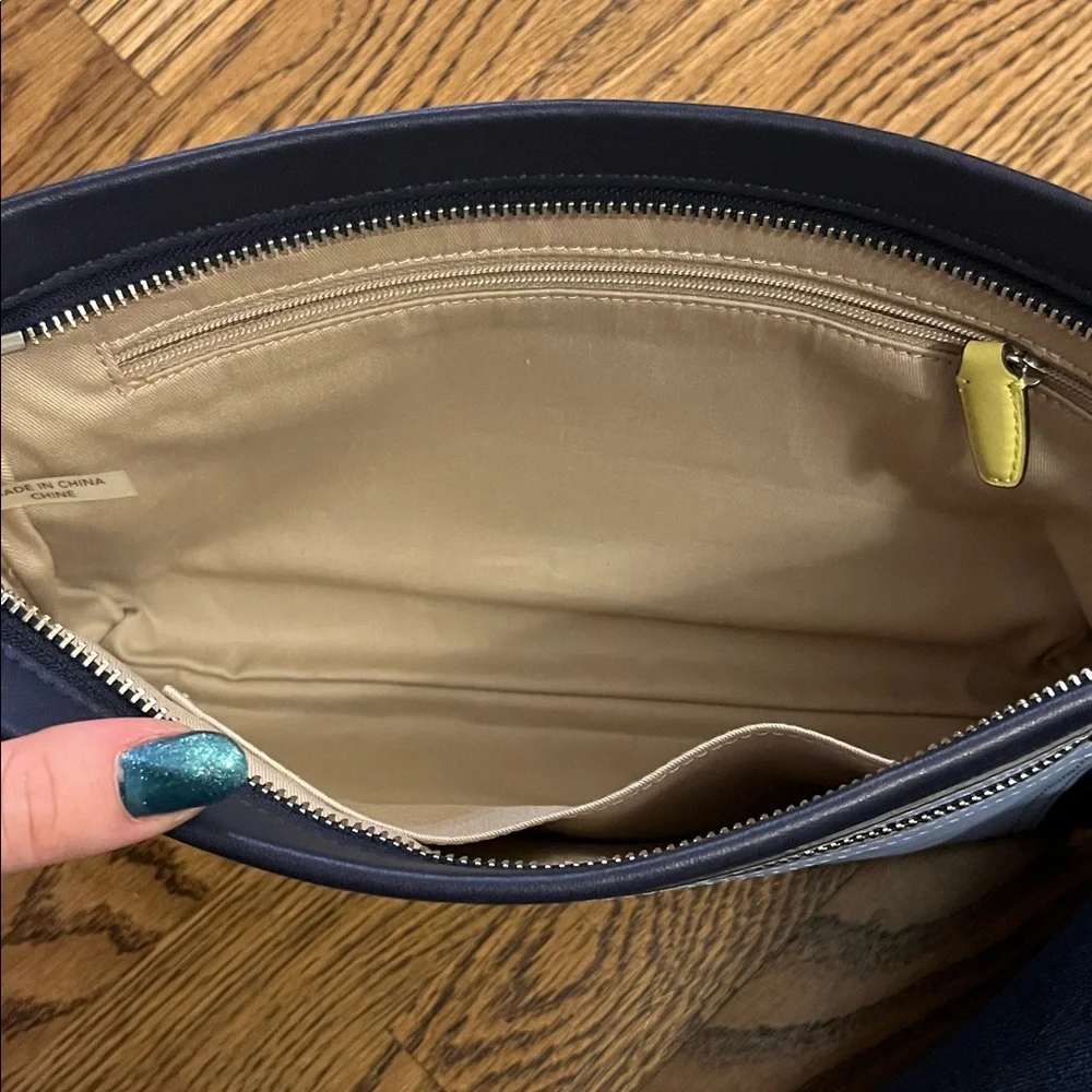 Coach Black and Light Gray Bag - Picture 3 of 4